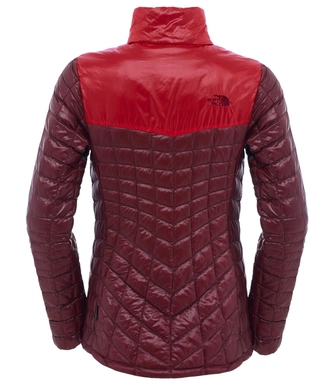 Winterjas The North Face W Thermoball Full Zip Deep Garnet Red High Risk Red