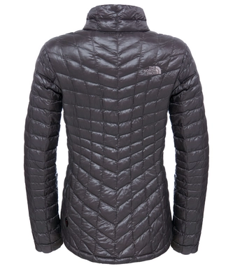 Winterjas The North Face W Thermoball Full Zip Rabbit Grey Swashed Print