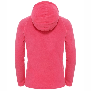 Vest The North Face Girl's Glacier Full Zip Hoodie Cabaret Pink