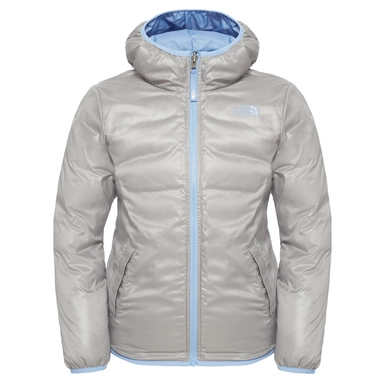 Winterjas The North Face G Reversible Moondoggy Jacket Grapemist Blue Heather