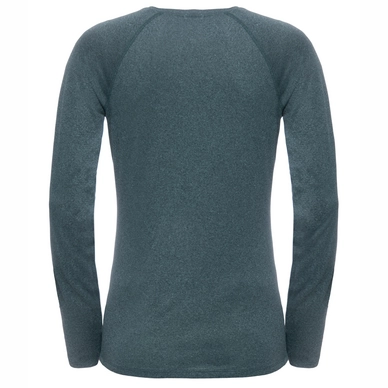 Trui The North Face Women Reaxion AMP L/S Crew Darkest Spruce Heather