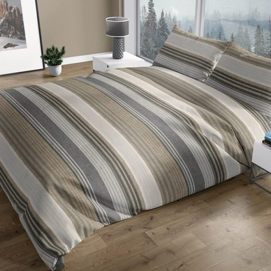 Dekbedovertrek Romanette Merano Beige Flanel