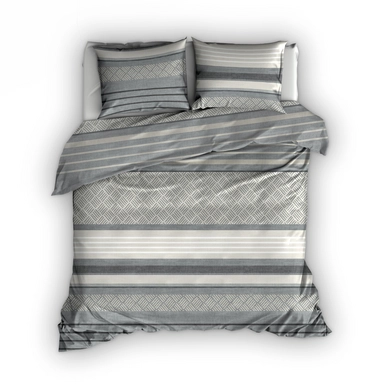 Dekbedovertrek Satin D'or Westfield Silvergrey Satijn