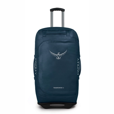 2---TransporterWheeledDuffel90_F21_Front_VenturiBlue