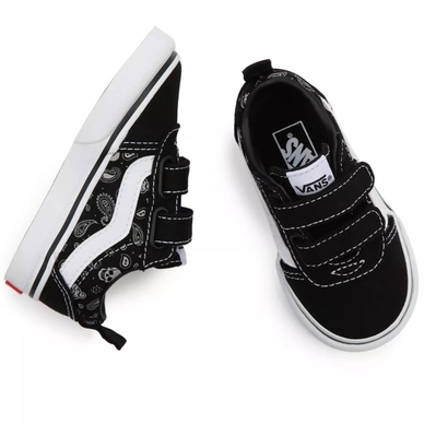 Black V White Skul Ward Bandana Kinder Sneaker Vans Fashionschuh |