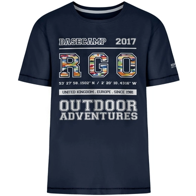 T-Shirt Regatta Kids Bobbles II Navy College