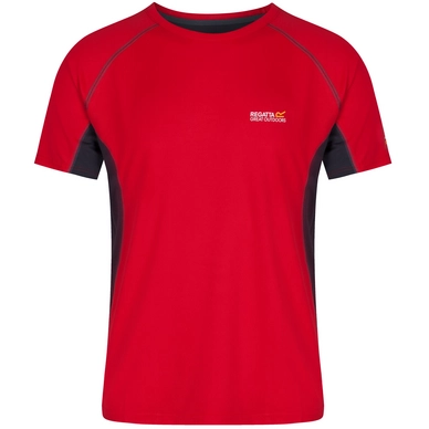 T-Shirt Regatta Mens Virda Pepper/Seal Grey