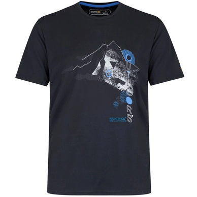 T-Shirt Regatta Mens Fingal II Black