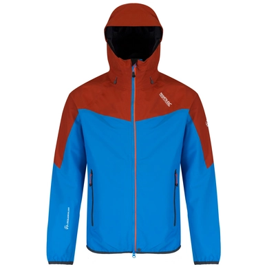 Jas Regatta Mens Imber II Hydro Blue Burnt Tikki
