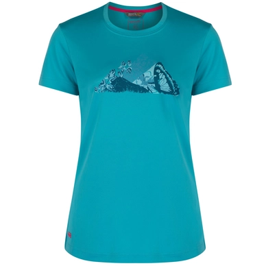T-Shirt Regatta Womens Fingal II Atlantis