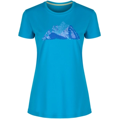 T-Shirt Regatta Womens Fingal II Fluro Blue