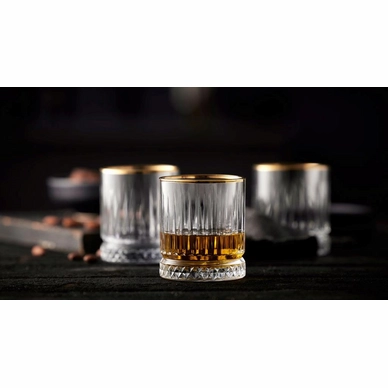 2---Whiskyglas Lyngby Glas Firenze Clear Gold 350 ml (4-delig)-2