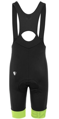 Fietsbroek Briko Classic Bibshort Black Green Lime
