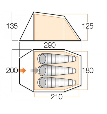 Tent Vango Ark River 300