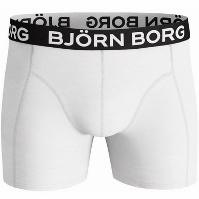 Boxershort Björn Borg Men Core Solid Black & White Black (2-pack)