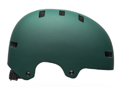 2---bell-local-bmx-skate-helmet-skull-matte-green-black-right