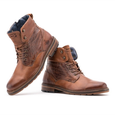 Boots Rehab Carl Croco Cognac