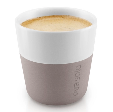 Eva Solo Espresso Tumbler Warm Grey 80 ml (2-delig)