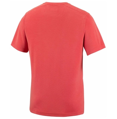 T-Shirt Columbia Sun Ridge Novelty Short Sleeve V-Neck Super Sonic