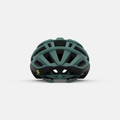 2---giro-agilis-mips-w-womens-road-helmet-matte-grey-green-back