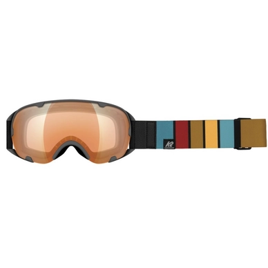 Skibril K2 Scene Gray Stripe Silver Earth