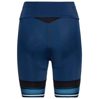 2---odlo zeroweight pro fiets shorts tight dames blauw 2