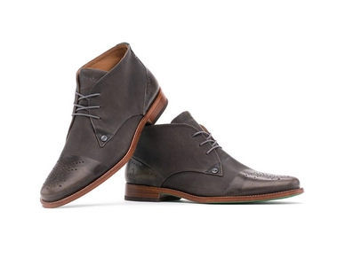 Geklede Schoen Rehab Cage Brogue Smoke