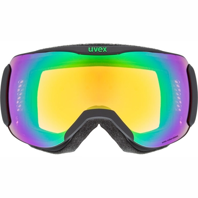 2---Skibril Uvex Unisex Downhill 2100 CV S2 Black Neo Green Orange 2