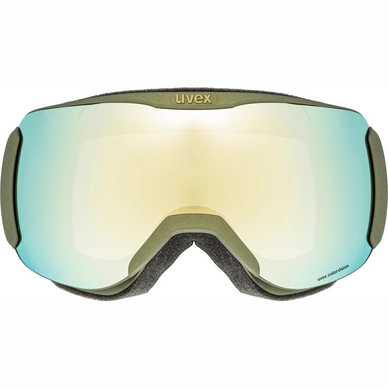 2---Skibril Uvex Unisex Downhill 2100 CV S2 Croco Mat Gold Green 2