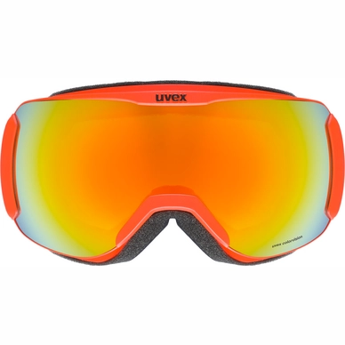 2---Skibril Uvex Unisex Downhill 2100 CV S2 Fierce Red Mat Orange Green 2
