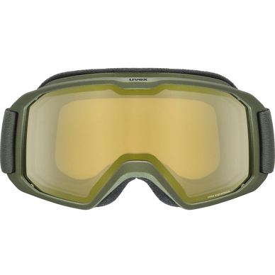 2---Skibril Uvex Unisex Elemnt FM S2 Croco Mat  Gold Lasergold 2