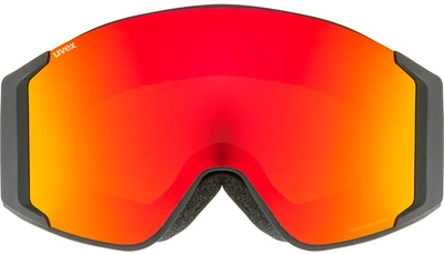 2---Skibril Uvex Unisex G.Gl 3000 Top Black Mat Mirror red 2