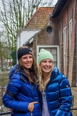 Muts Poederbaas Beanie Urban Long Heel Groen