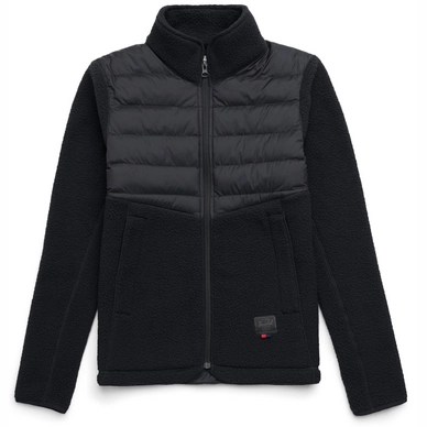 Vest Herschel Supply Co. Women's Guide Fleece Hybrid Sherpa Full Zip Black