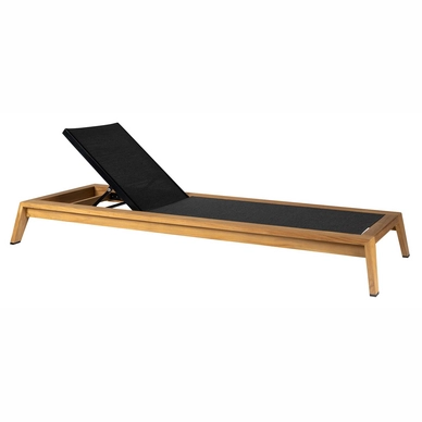 2---2022 Borek teak Hybrid adjustable lounger on wheels 5696 excl cushion (1)