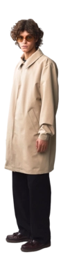 Jacket Welter Shelter Men Long Dong Stretch Twill Beige