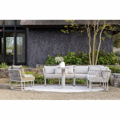 2---Borek 2023 Aluminium Ardenza Belt Key lounge-Dekton  Aluminium Peniche dinig table