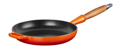 Bratpfanne Le Creuset Rund Holzgriff Ofenrot 26 cm