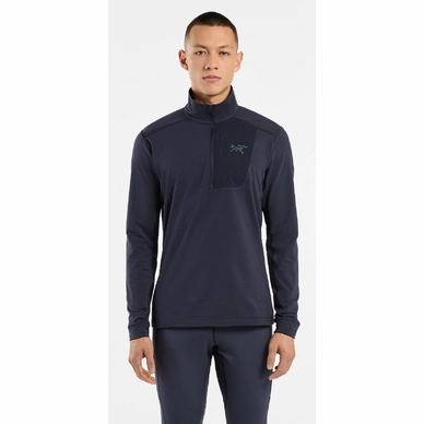 2---Rho-LT-Zip-Neck-Black-Sapphire-Front-View