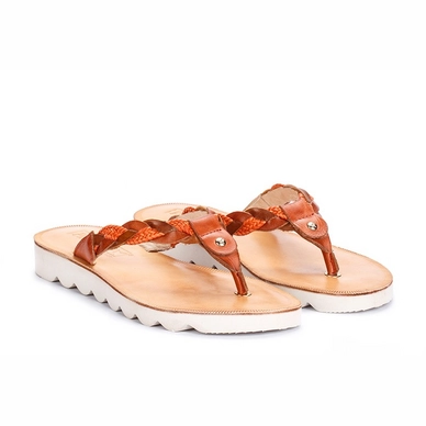 Flip Flops Pikolinos W5J 0827 Albufera Flamingo Brandy Damen Fashionschuh