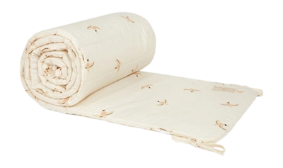 Boxbumper Nobodinoz Nest Nude Haiku Birds Natural (207 x 32 cm)