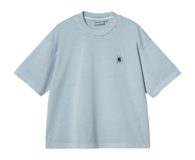 T-Shirt Carhartt WIP Femme S/S Nelson Dusty Ice