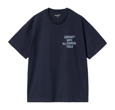 T-Shirt Carhartt WIP S/S Cross Screw Unisex Air Force Blue