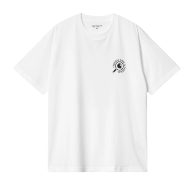 T-Shirt Carhartt WIP Unisexe S/S Inspector White