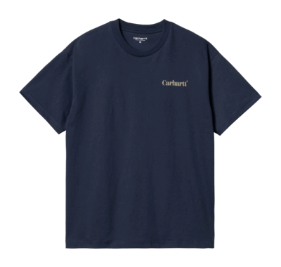 T-Shirt Carhartt WIP Unisexe M/C Fold Duck Air Force Blue