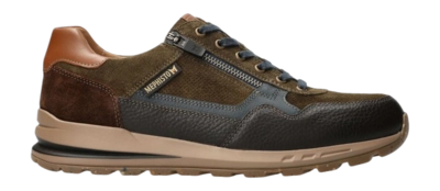 Sneaker Mephisto Bradley Herren Dark Brown