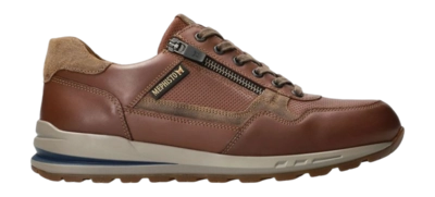 Baskets Mephisto Homme Bradley Randy Old Velours Chestnut
