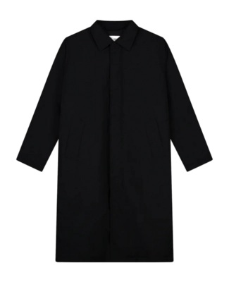 Veste Olaf Hussein Men Nylon Padded Mac Black