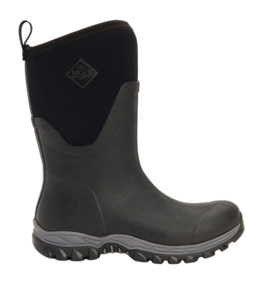 Bottes de Neige Muck Femme Boot Arctic Sport II Mid Black/Black