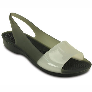 Sandaal Crocs ColorBlock Flat Stucco